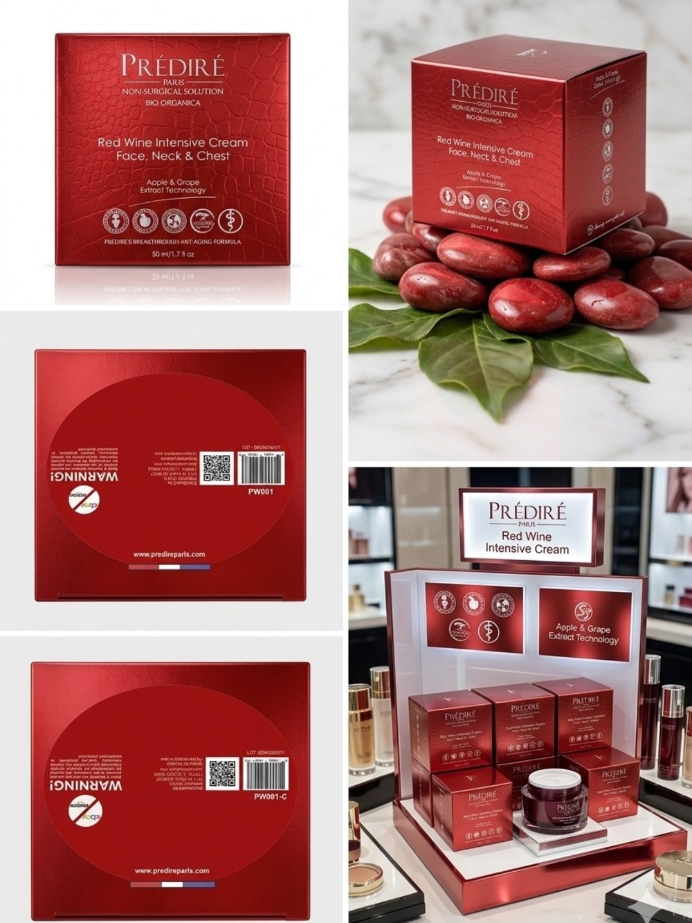 Prédiré Red Wine Intensive Cream - Red - Picture 2 of 4